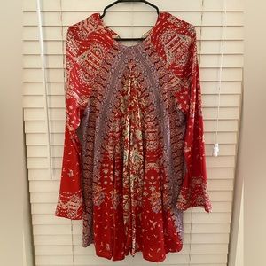 Free People “Stevie Printed Tunic” Dress